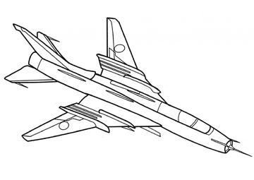 Ausmalbild Su-22